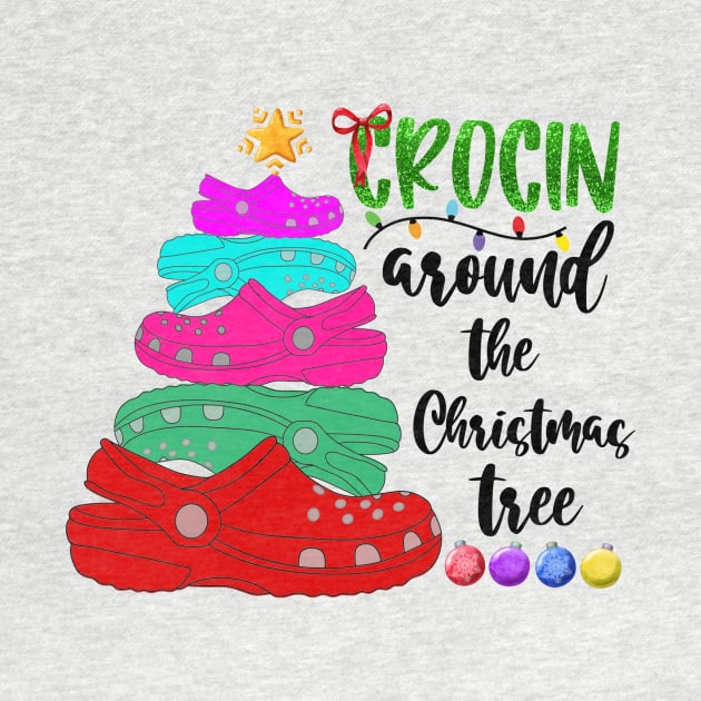 Crocin Around The Christmas Tree Funny Xmas Tree by Apparel-Kingdom